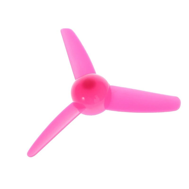 1PC Wind Power Toy Three Plastic Propeller Accessories Shaft Diameter 2mm