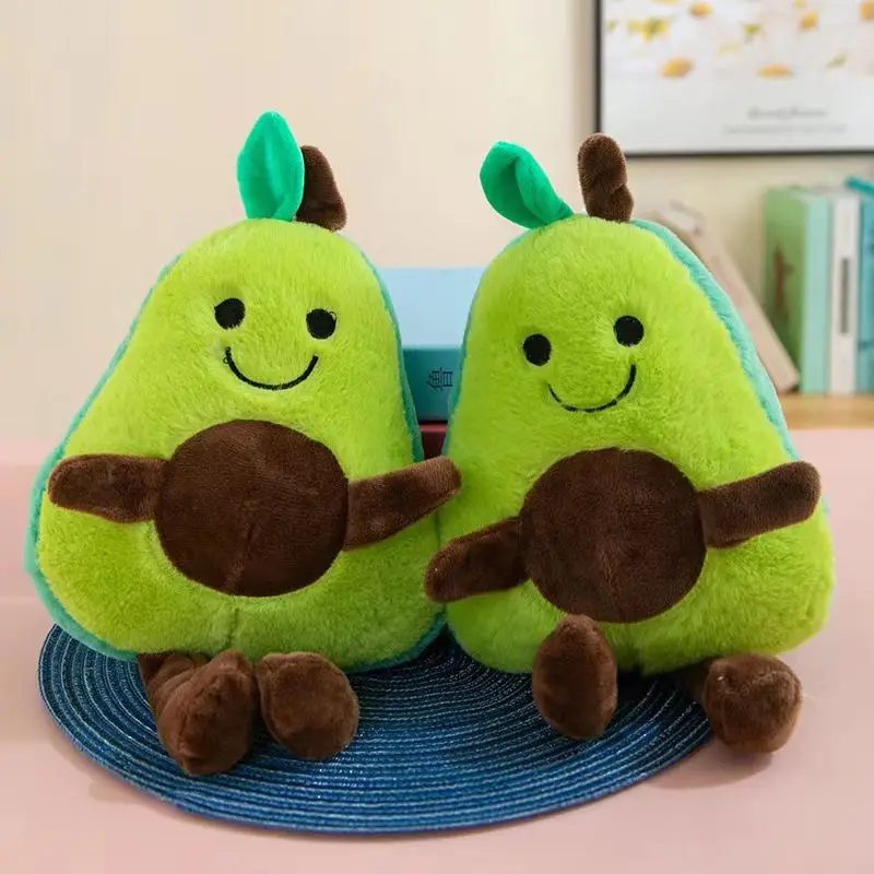 30 سنتيمتر ألعاب الأفوكادو القطيفة لطيف الفاكهة الخضراء محشوة أفخم الكرتون لعب للبنين بنات هدايا عيد الميلاد عيد الميلاد #1