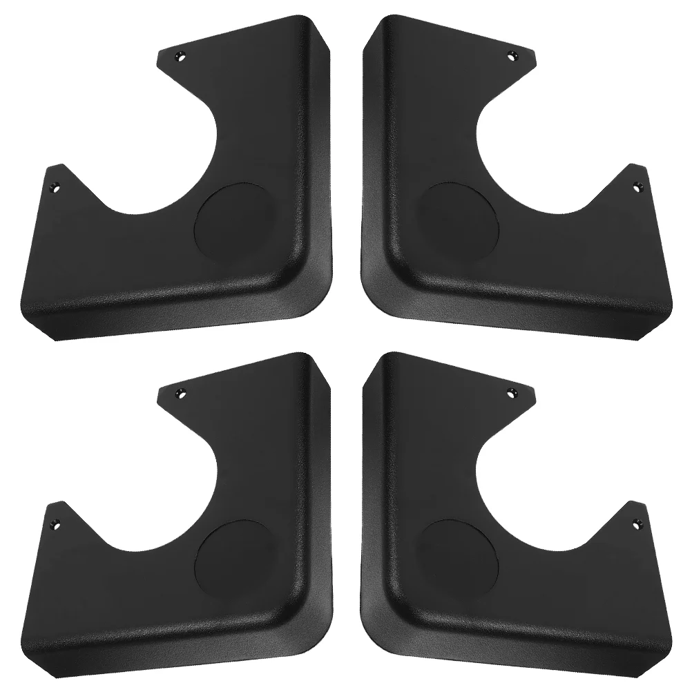 4 Pcs Pool Table Chrome Corners Billiard Plate Protectors Gusset Guard Resin Hard Glue Metal