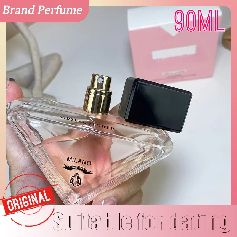 90ML marca señora Perfume Spray Eau de Parfum fragancia Floral Oriental de larga duración encantador fruta fresca Perfume hombres Perfume