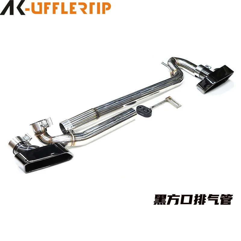 Suitable for BMW 5 series modified exhaust pipe F10F18 520523 525 bilateral square port 535 tail throat