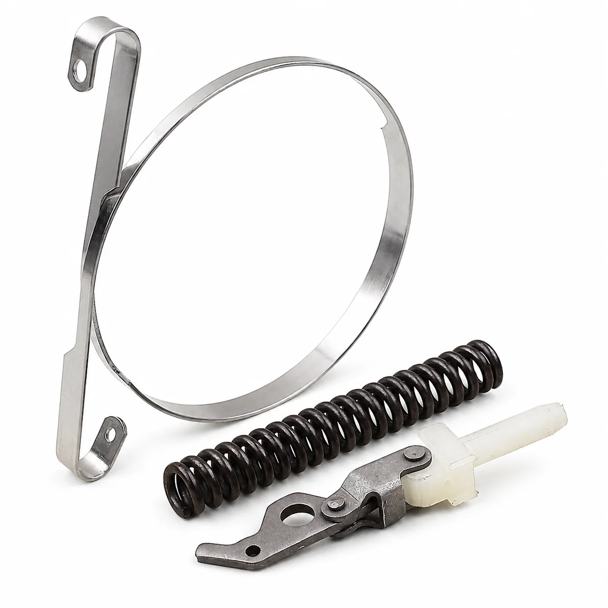 For Husqvarna 390 385 576 575 570 Chainsaw Brake Band Kit +Spring+Joint Replaces 503752202,503709902,503 75 22-02,503 70 99-02
