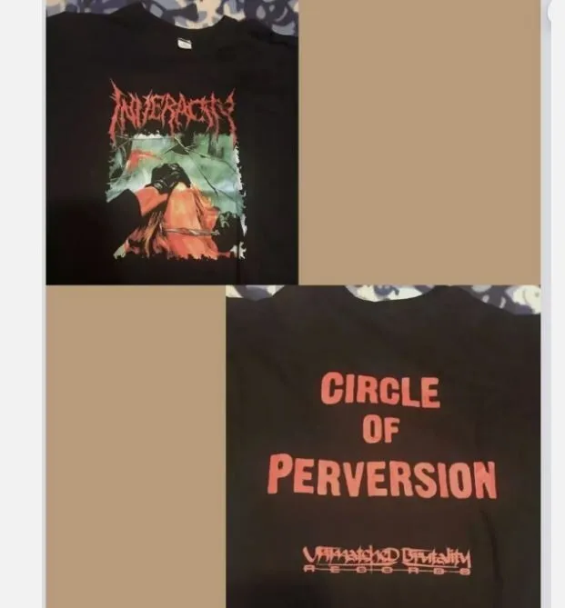 

Inveracity circle of perversion shirt, reprinted shirt, cotton S-5XL