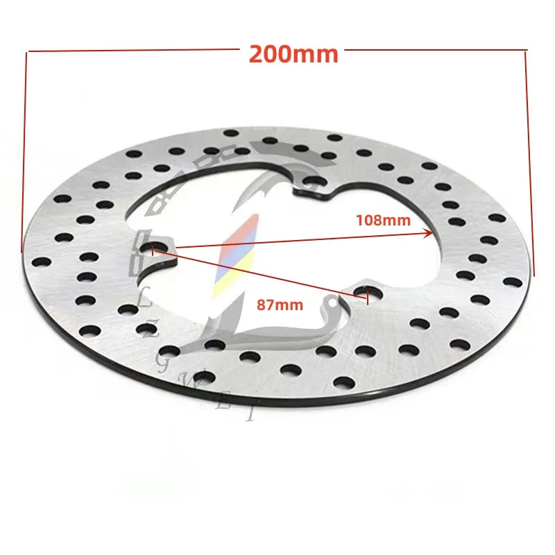 For Yamaha Yamaha Serow XT 250 Serow Serow250 XT250  Motorcycle Front and Rear Brake Disc Rotors