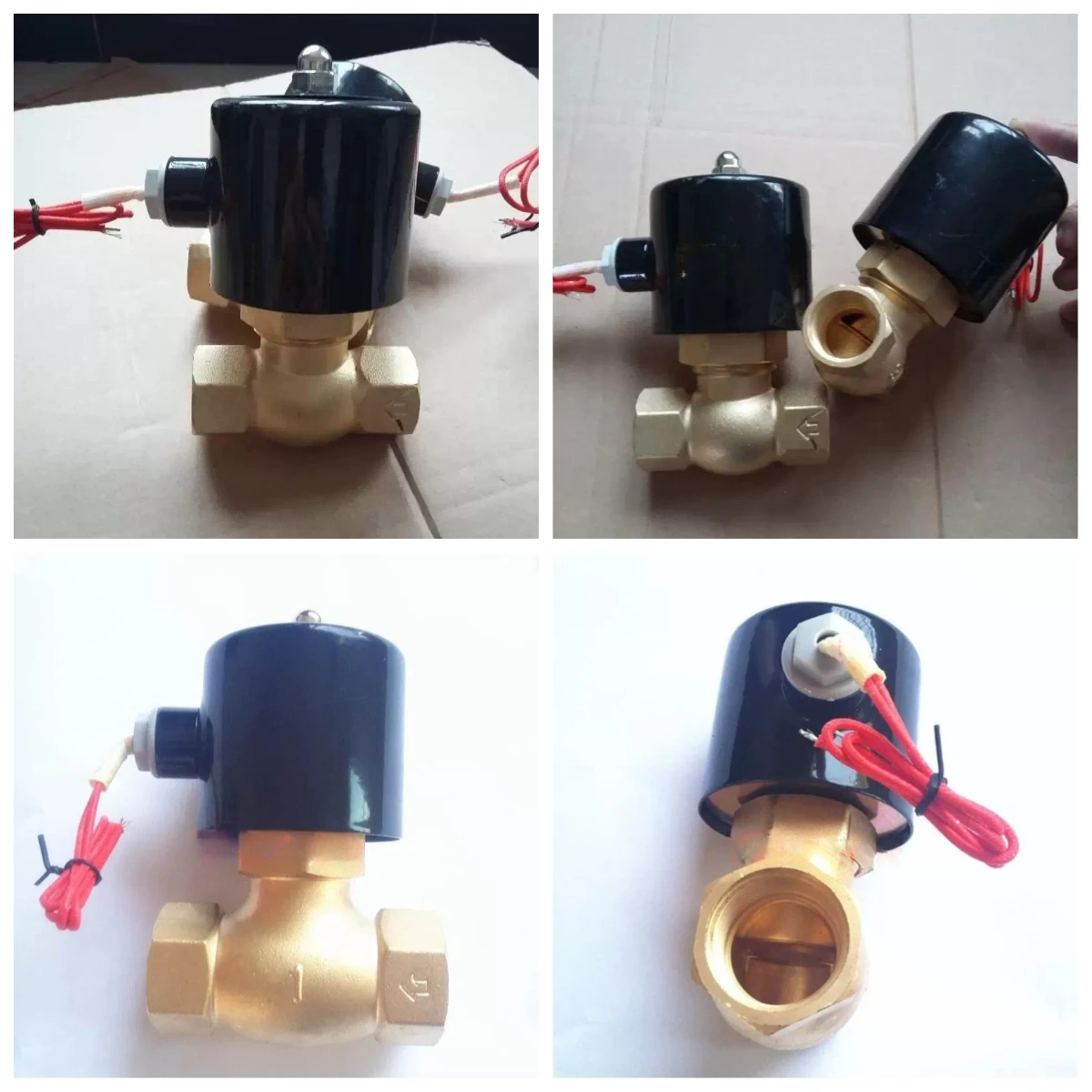 2026 Two-way normally closed copper steam high temperature electronic valve US-15 US-20 US-25 US-40 US-50
