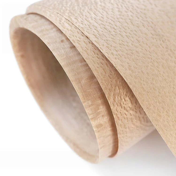 Natural Pearlwood Veneer, 0.25mm, 250x16cm, For Decoration, Speaker & Furniture Refinishing.(Backing Non-woven Fabric)