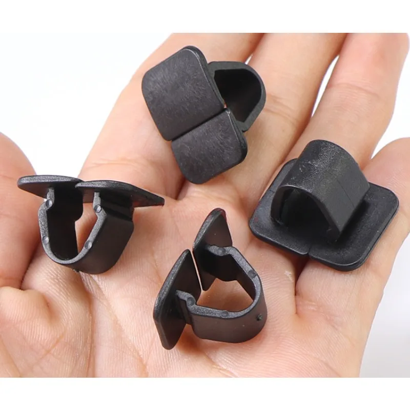 Engine Hood Soundproofing Insulation Cotton Snap Clip 10pcs for Audi A6L A4L Q5L A3 Q3 Q7 A7 A5