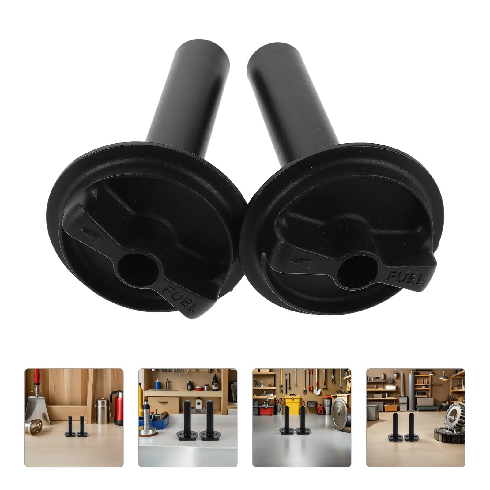 

2Pcs Motorcycle Fuel Petcock Knobs Rotary Switch Lever Compatible on Off Reserve Gas Tank Valve Handle Replacement