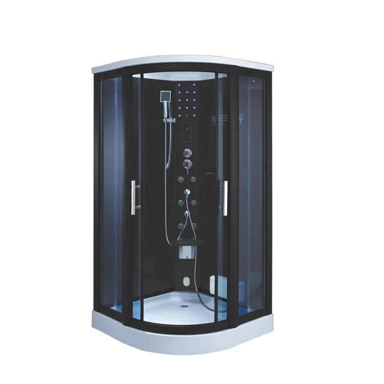 

Дуговая веерообразная распашная дверь, бытовой общий умный роскошный паровой сауна, водонепроницаемый душ