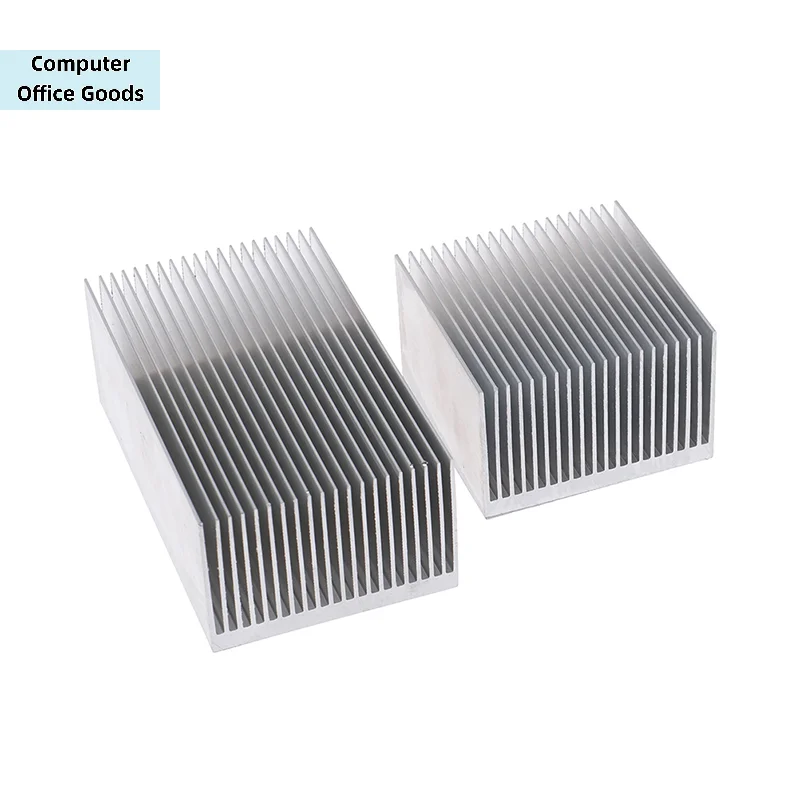 【Aluminum Alloy Heatsink 60*60/100*60mm Cooling Pad LED IC Chip Cooler Radiator】
