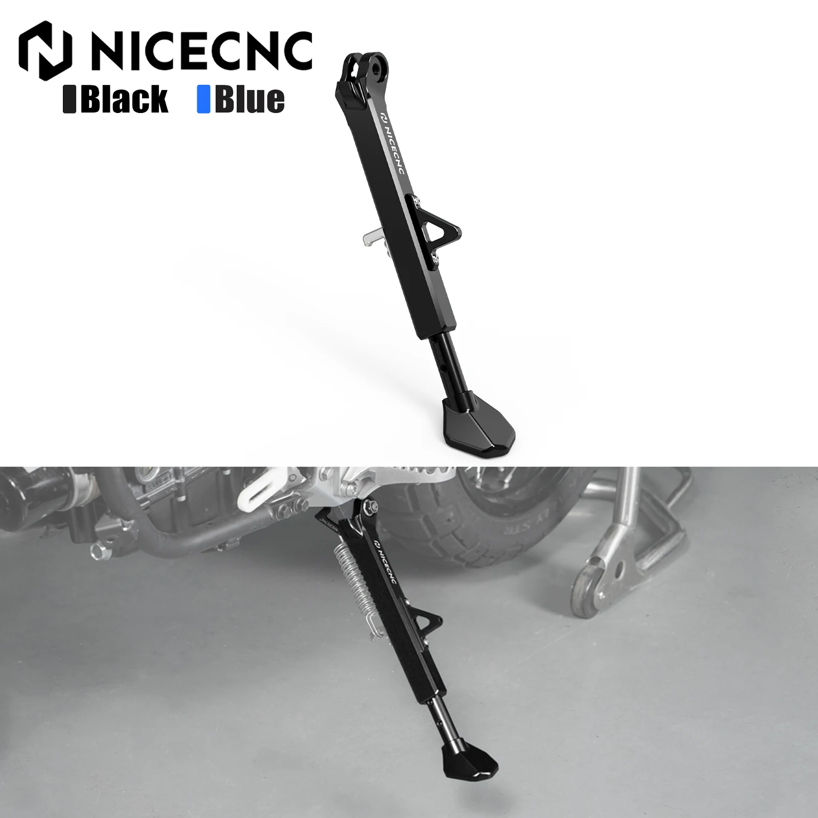 

For Yamaha Tenere 700 XTZ 700 2019-2024 2023 2022 Parking Adjustable Kickstand Side Stand Tenere700 T700 Rally Edition 2020-2024