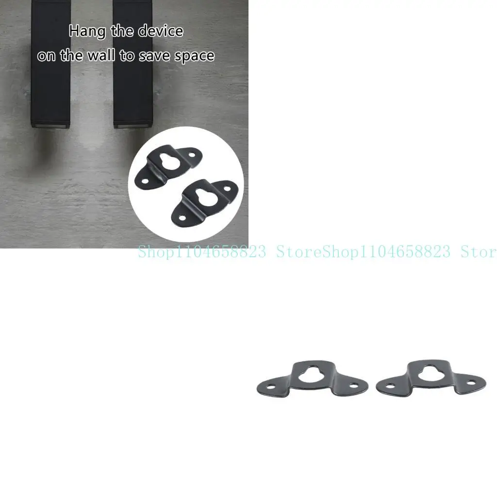 652F Speaker Wall Mount Hook Bracket For Surround Speakers Space Saving Hanger