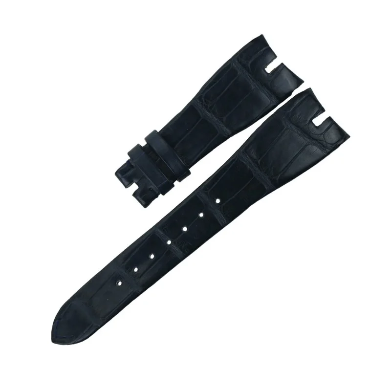 ДЛЯ ROGER DUBUIS, КОЖАНЫЙ РЕМЕНЬ ДЛЯ ЧАСОВ АЛИГАТОРА