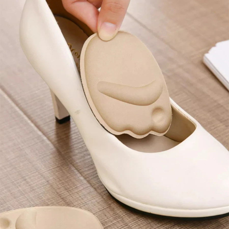 Vorfußpolster und Halbe Einlegesohlen für Schuhe, die zu Groß Sind, zur Schmerzlinderung und mit Rutschfester Fersenpolsterung – Detail 1