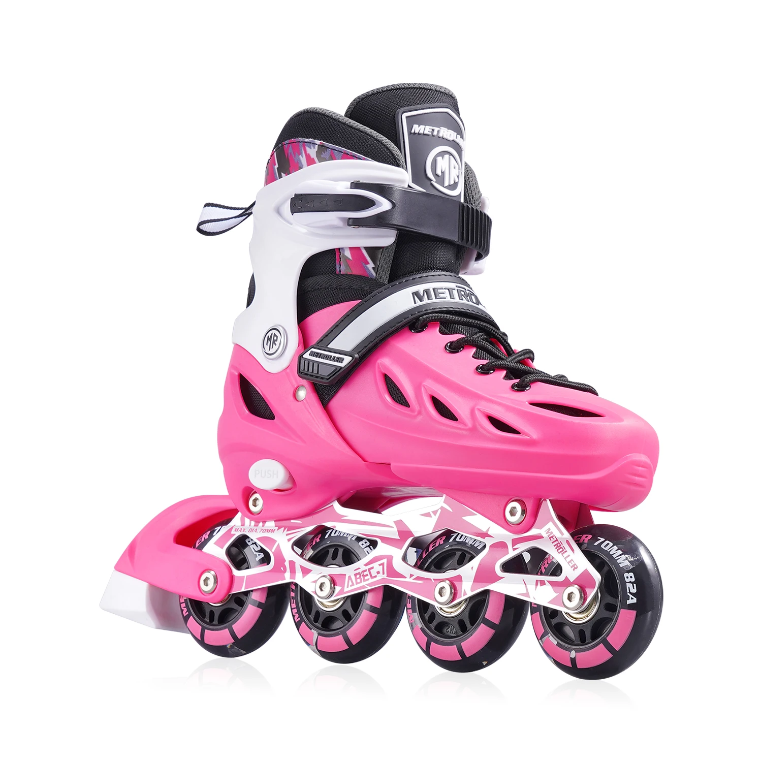 Доступный новый мигающий роликовый дизайн, регулируемый размер на открытом воздухе, высококачественная обувь для роликовых коньков для детей и взрослых