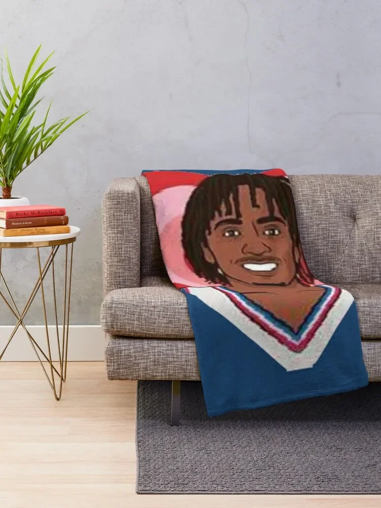 tyrese maxey gift Throw Blanket Heavy Vintage Blankets