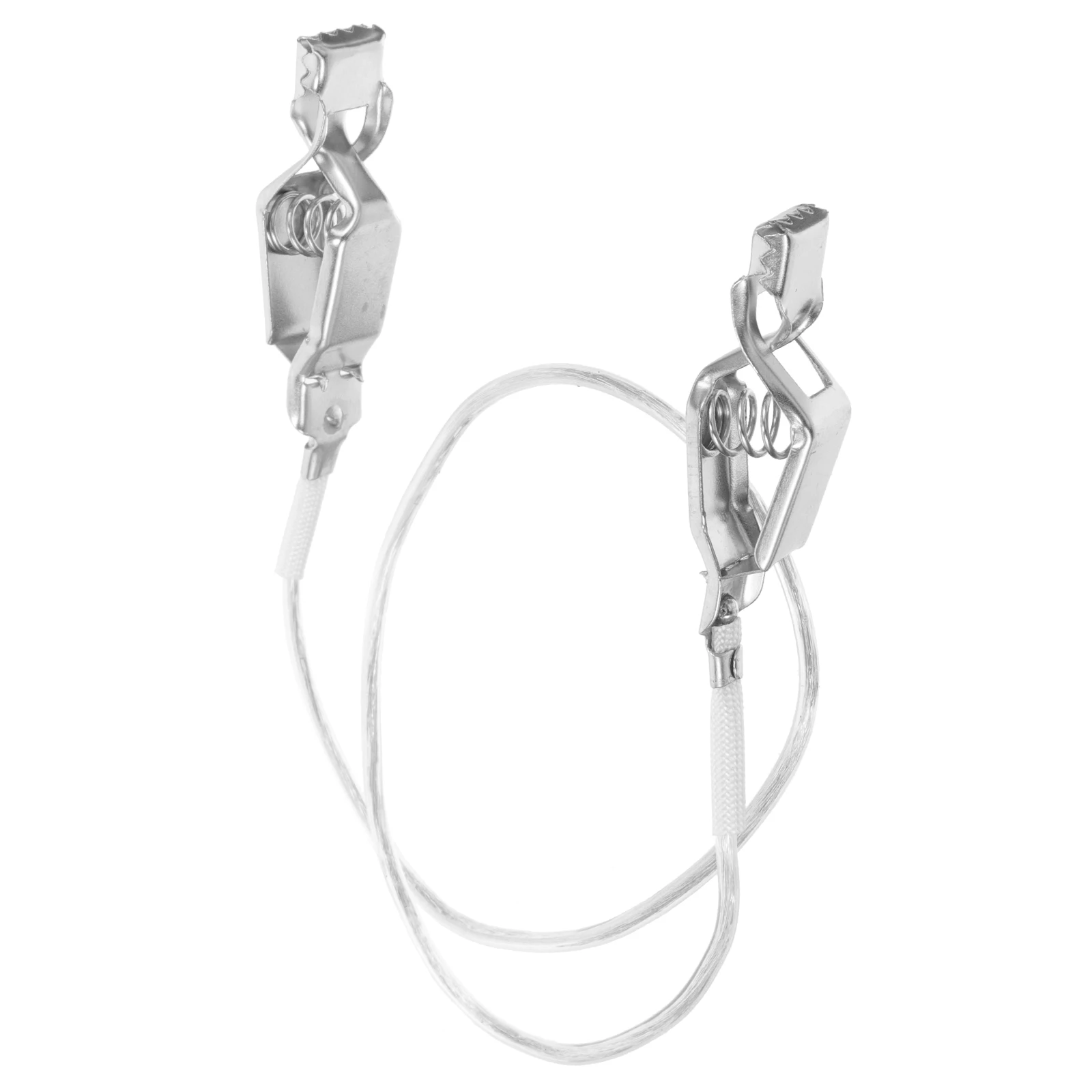 

Wire Head Cord Clips Fencing Foil Conductive Epee Stainless Steel Soft Anti Wear Reliable Impact Personal Safety Fitness