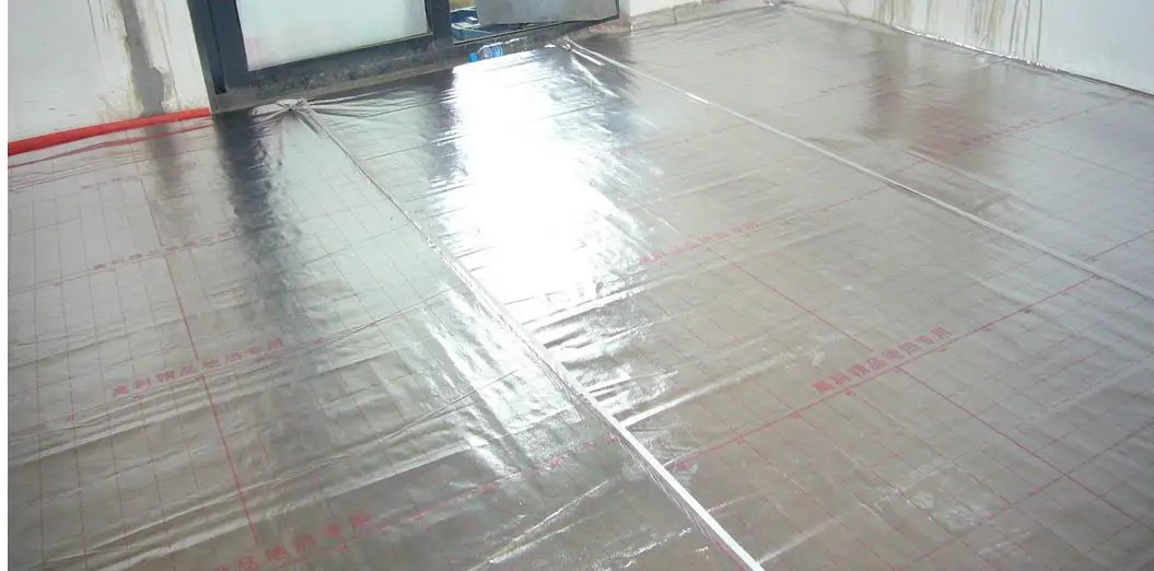 10m Aluminum foil non-woven cloth,Floor heating film,60g thermal insulation Material ,reflective, floor waterproof,moistureproof