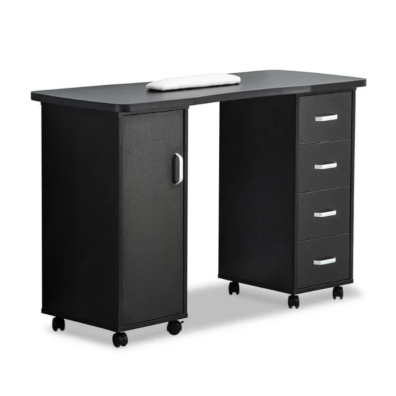 5 pieces removable, manicure table with drawers, embroidery table manicure table