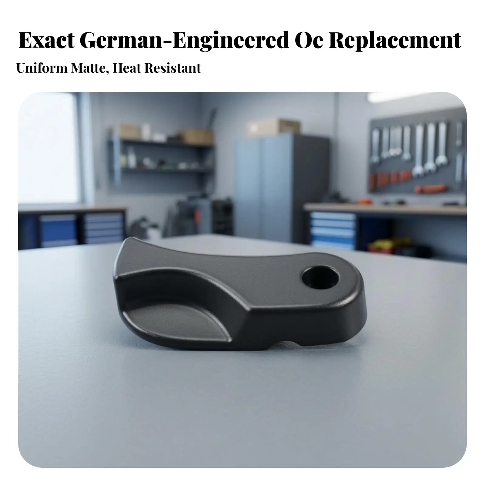 Replacement Bonnet Latch Handle ABS Plastic Hood Opener Pull for BMW Z4 E85 E86 51237058117 Curved Design