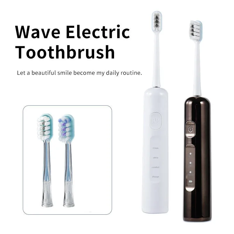 

Умная электрическая зубная щетка для путешествий с 6 насадками, перезаряжаемая, для отбеливания и ухода за зубами, с функцией сканирования и вибрационной очисткой