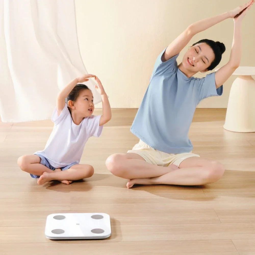 Xiaomi Mijia Body Fat Scale S400 Bluetooth5.0 Smart Home Body Composition Scale Max 150KG LED Display Dual Frequency Measurement