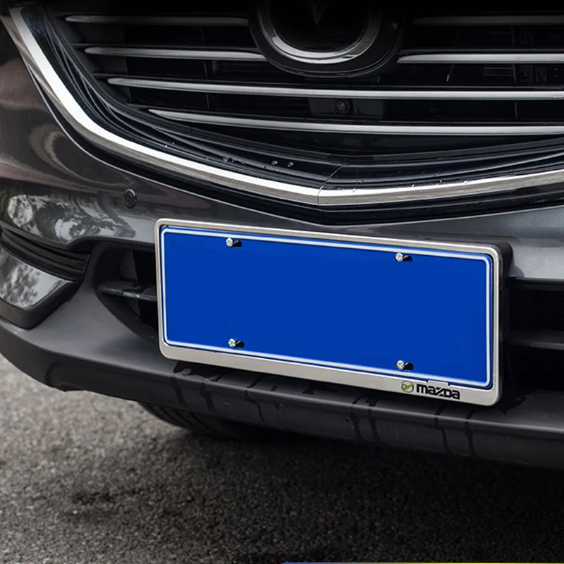 For MAZDA CX-30 modified license plate frame license plate frame New arrivals Explosive new products high quality