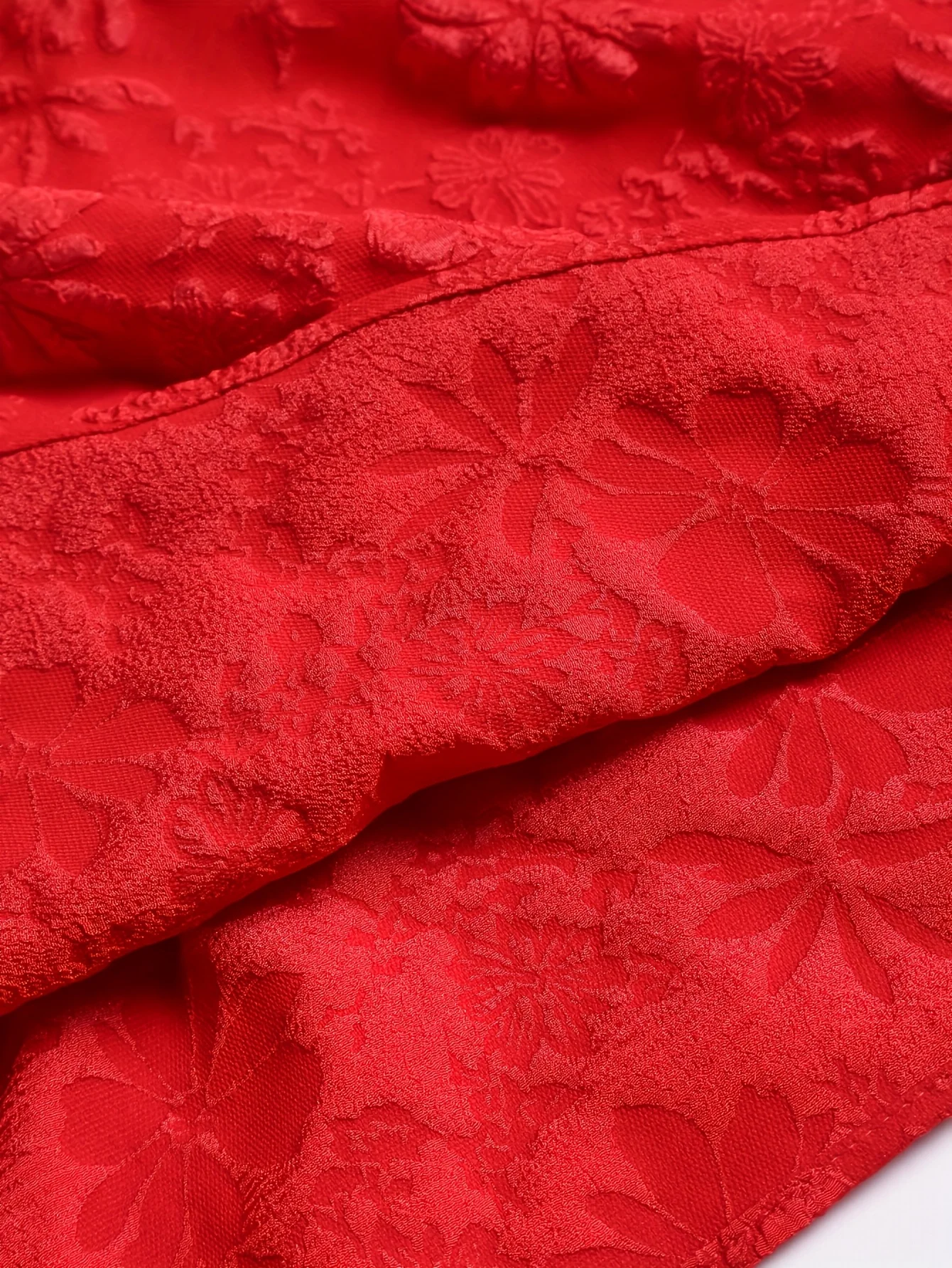 Gaun malam pesta gaun putri formal punggung renda manis bunga wanita ukuran plus