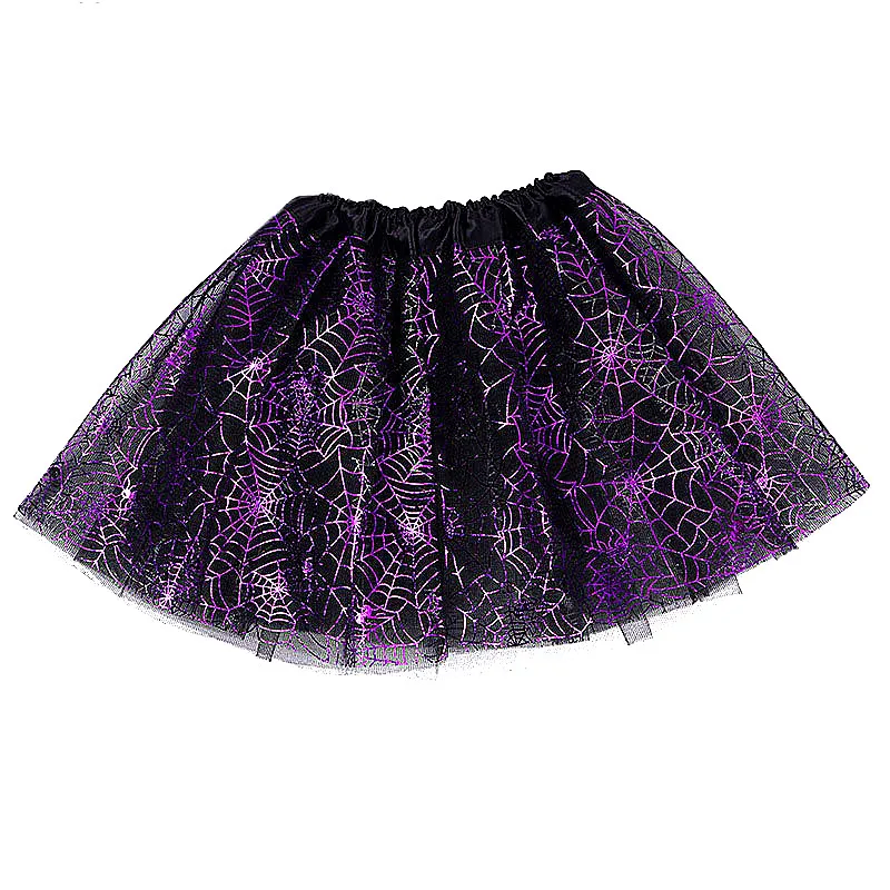 Mujeres niños niña luminosa LED brillo iluminado elfo sombrero de bruja falda de estrella telaraña tutú mago disfraz fiesta regalo Festival de Halloween