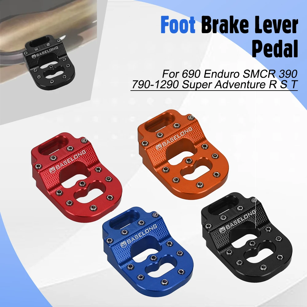 

For 790 890 Adventure/R 2018- 2024 Brake Pedal Lever Peg Pad Tip Extension For Husqvarna 701 690 Enduro 701 Supermoto 701SM