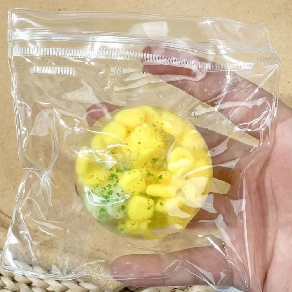 Leuke Rode Bonen Langzaam Stijgende Kleverige Parel Super Zachte Elastische Trage Rebound Parels Speelgoed Creatieve Kleurrijke Parels Knijpspeelgoed Kinderen