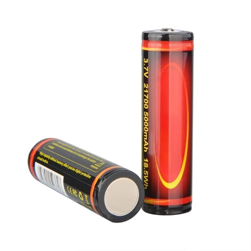 21700 Battery 3.7V 5000mAh Rechargeable Li-ion Battery Use for TrustFire Flashlight Torch Rechargeable Batteries N2UB