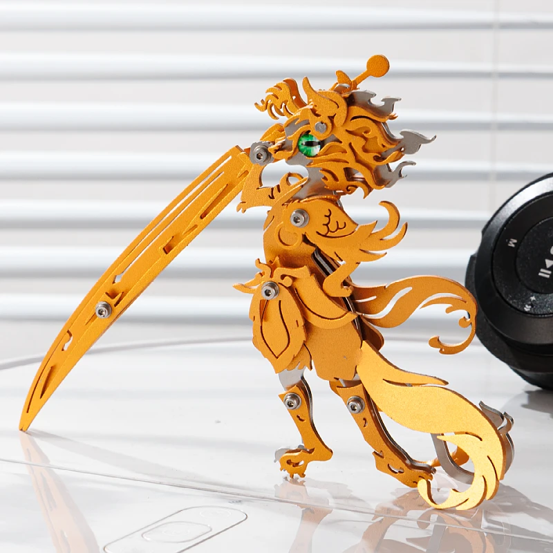 

MOKR General Cat 3D металлический пазл детская игрушка DIY сборная модель Рождество Новый год подарок на день рождения образовательное обучение