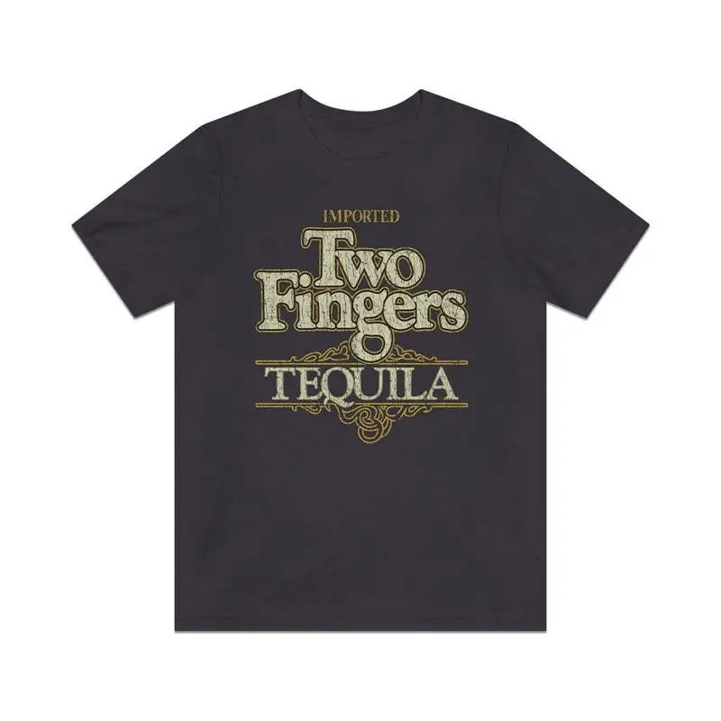 

Винтажная мужская футболка Tequila с двумя пальцами 1976,