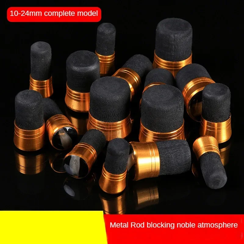 Sponge Metal Front Blocking Fishing Rods Fishing Rod Front Blocking Foam Hand Rod Front Plug Angling Gadgets Fishing Gear Tool