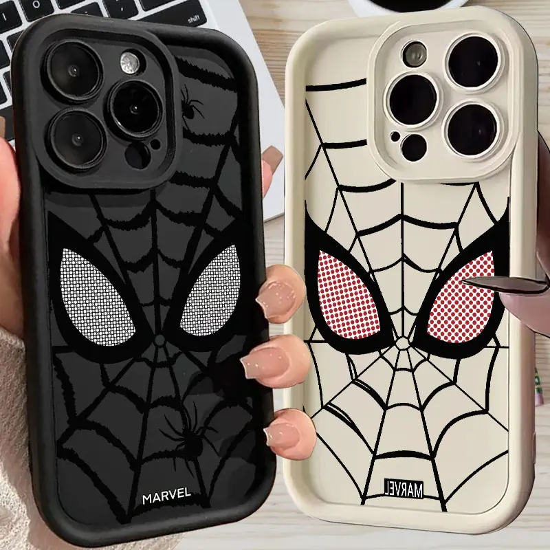 Image of Spiderman Marvel Spider-Man Silikonhülle für iPhone 17E 15 16 14 13 12 11 17 Pro Max 17 Air 16 Plus 16E Handy-Schutzhülle