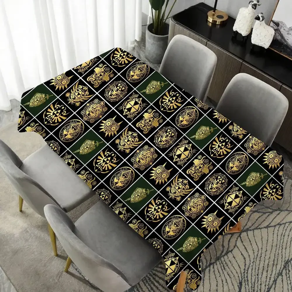 

Игра L-Legend Cool Of Z-Zelda скатерть водостойкая маслостойкая домашняя прямоугольная скатерть для праздничного стола скатерть для пикника на открытом воздухе