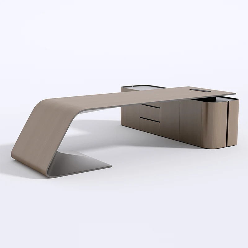 

2025 новый настольный светильник для босса, роскошный высокий смысл, президент, простой современный стул, офис человека, одиночный