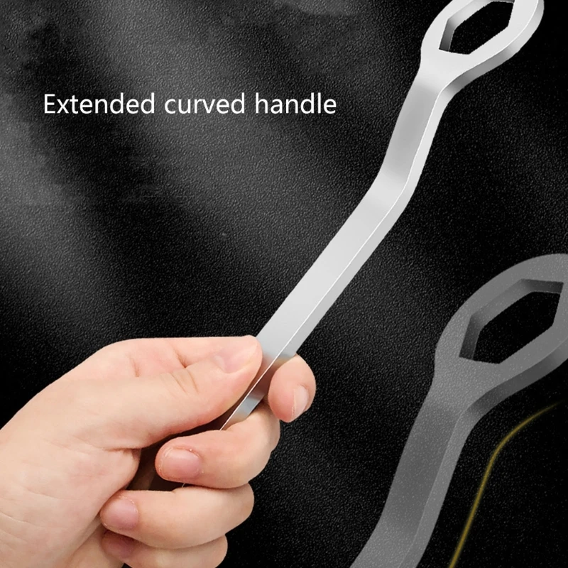 Universal Wrench Self-tightening Adjustable Glasses Wrench Board Double-head Spanner Hand Tools for Factory 517A