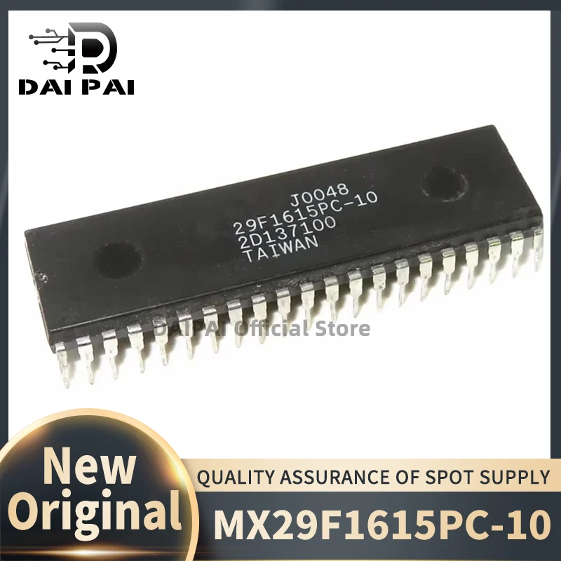 (10Pcs/Lot) 100% New original MX29F1615PC-10 MX29F1615PC MX29F1615 29F1615PC-10 DIP-42 In Stock