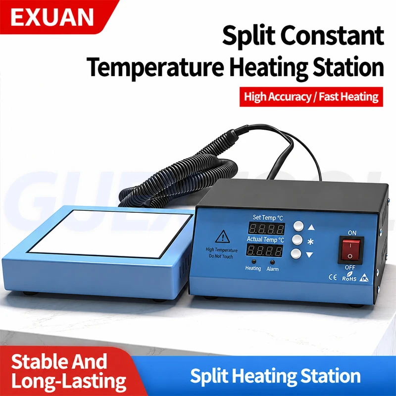 Multifunction Split Heating Plate Adjustable Temperature Electric Hot Plate Repair Heating Platform PCB Soldering Preheating Too