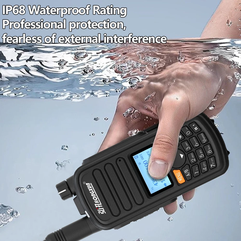 UV93AD IP68 15 واط VHF UHF ثنائي النطاق 136-520 ميجا هرتز هام راديو FM رباط هوائي استقبال طويل المدى لتحديد المواقع مقاوم للماء أجهزة اتصال لاسلكية #4
