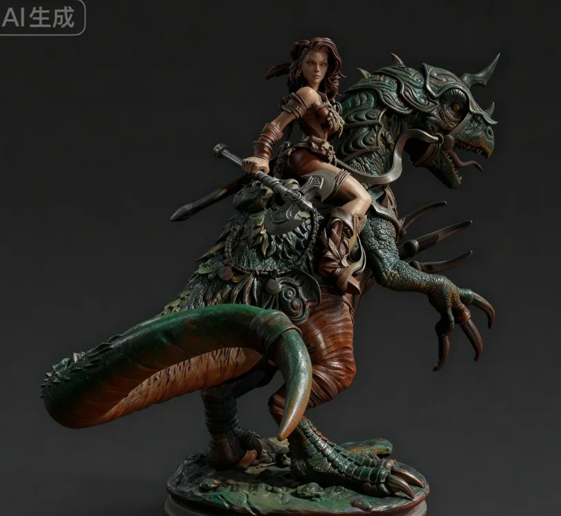 

The height of man 70mm 100mm Resin soldier model kits colorless and self-assembled 3D Printing TD-7601/3D