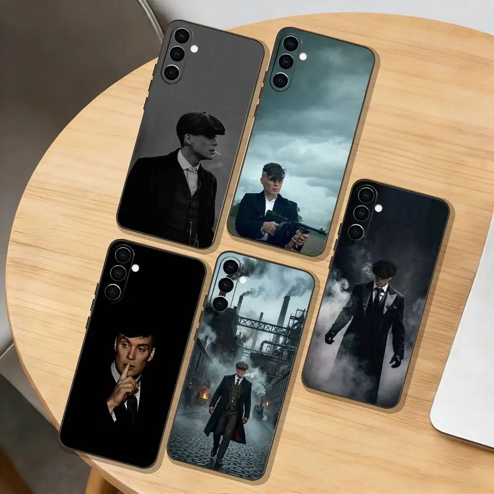Peaky Blinders tommy shelby  Phone Case For Samsung Galaxy A73,A72,A71,A70,A53,A52,A51,Others Soft Black Cover
