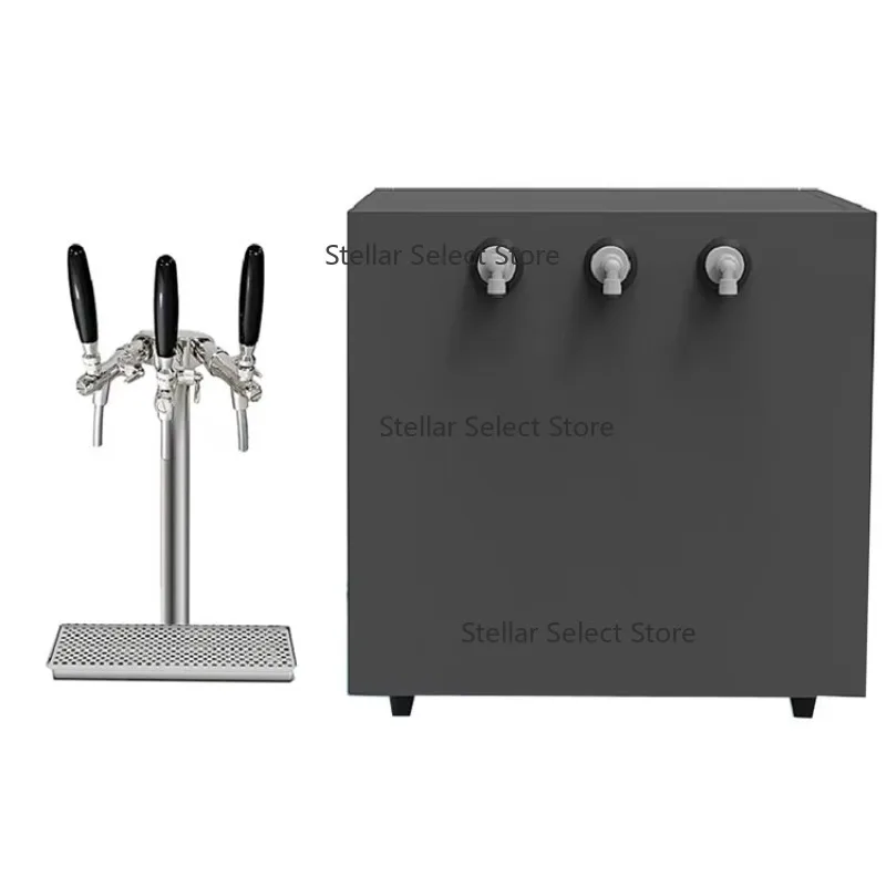 

Under Table Cooler Soda Water Dispenser With 3 Adjustable Flow Faucet