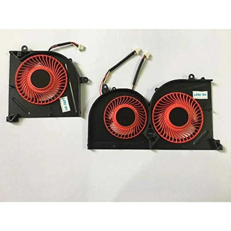 Substituição do ventilador para MSI, ventilador de refrigeração, GPU, GS63VR, 6RF, GS63VR, 7RF, GS63VR, Stealth Pro, MS-16K2, MS-17B1, BS5005HS-U2L1, CPU, CPU