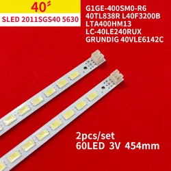 LED Backlight Strip for Grundig 40VLE6142C 40TL838R L40F3200B LTA400HM13 LC-40LE240RUX LJ64-03567A LJ07-00950A SLED 2011SGS40