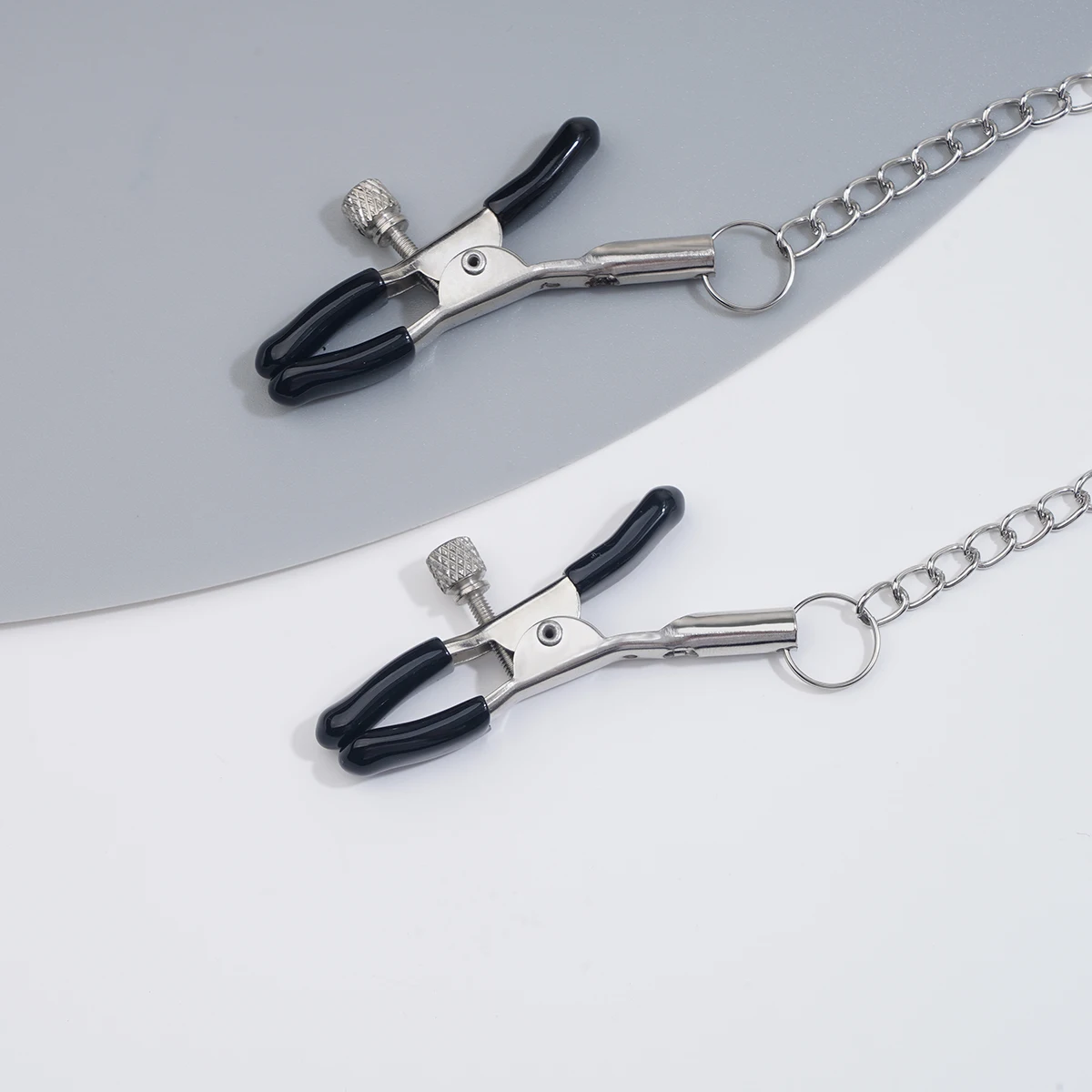 Metal Nipple Clamp With Metal Chain for Women Fetish To Breast Labia Clip Stimulation Massager Bdsm Bondage Sex Products Adult