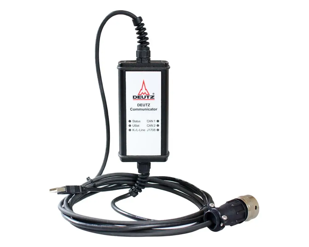 DEUTZ Diagnostic Kit CANUSB Interface DECOM Diagnosis Scanner For All (EMR2/3/4) Controllers With Serdia 2010