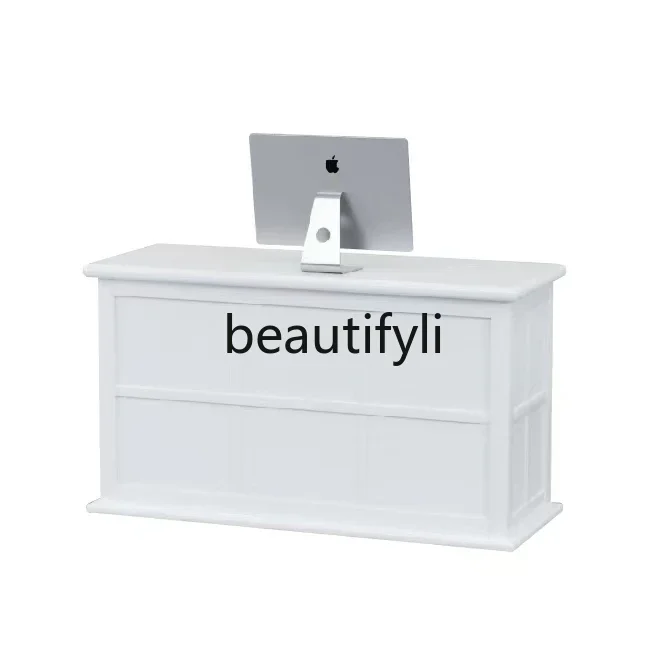 ZzqBlack متجر الملابس مكتب أمين الصندوق شركة مكتب الاستقبال صالون تجميل مكتب الاستقبال صالون الأظافر بسيط شريط صغير التخصيص